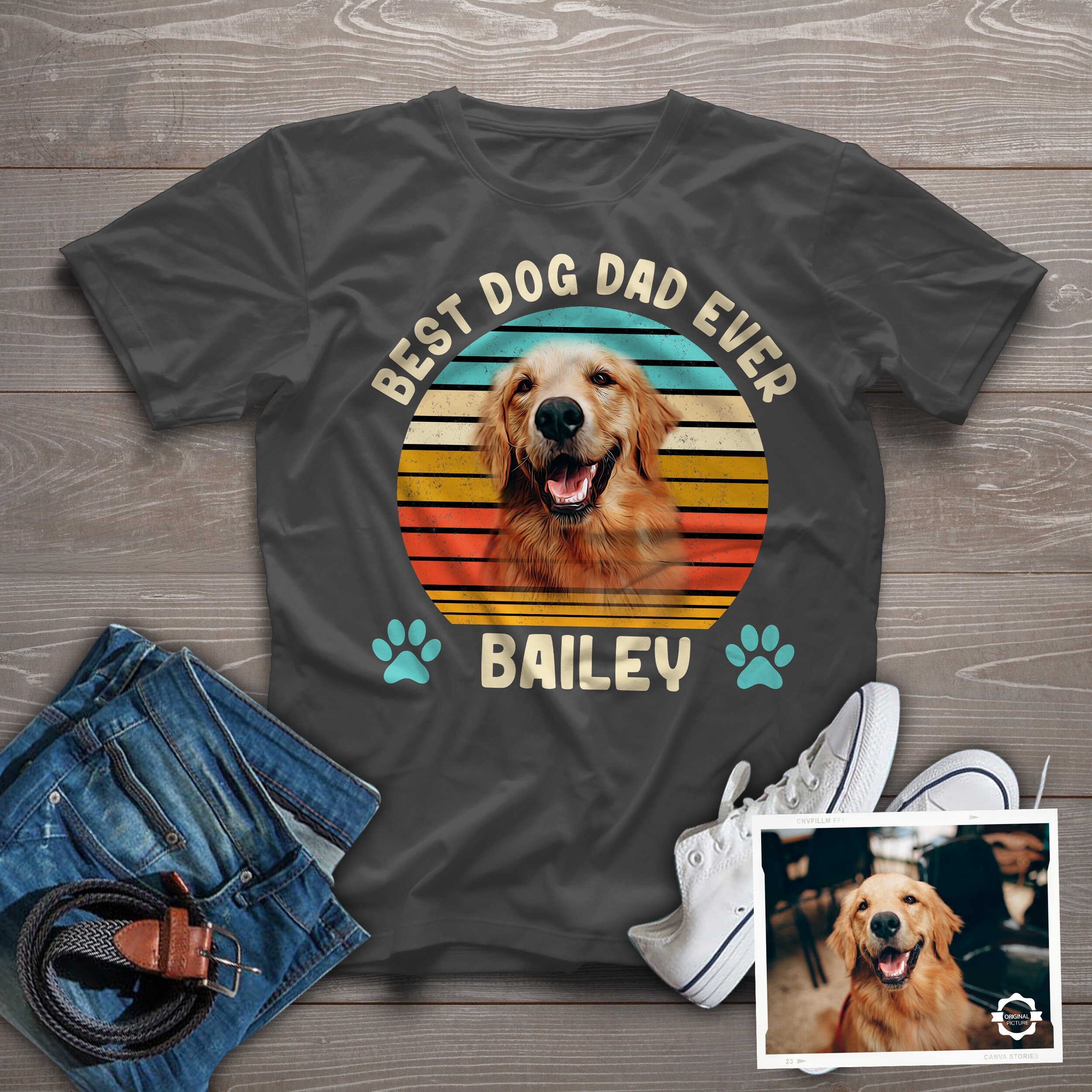 Custom Dog Vintage Shirt Custom Pet Shirt Dog Lover Gift Etsy