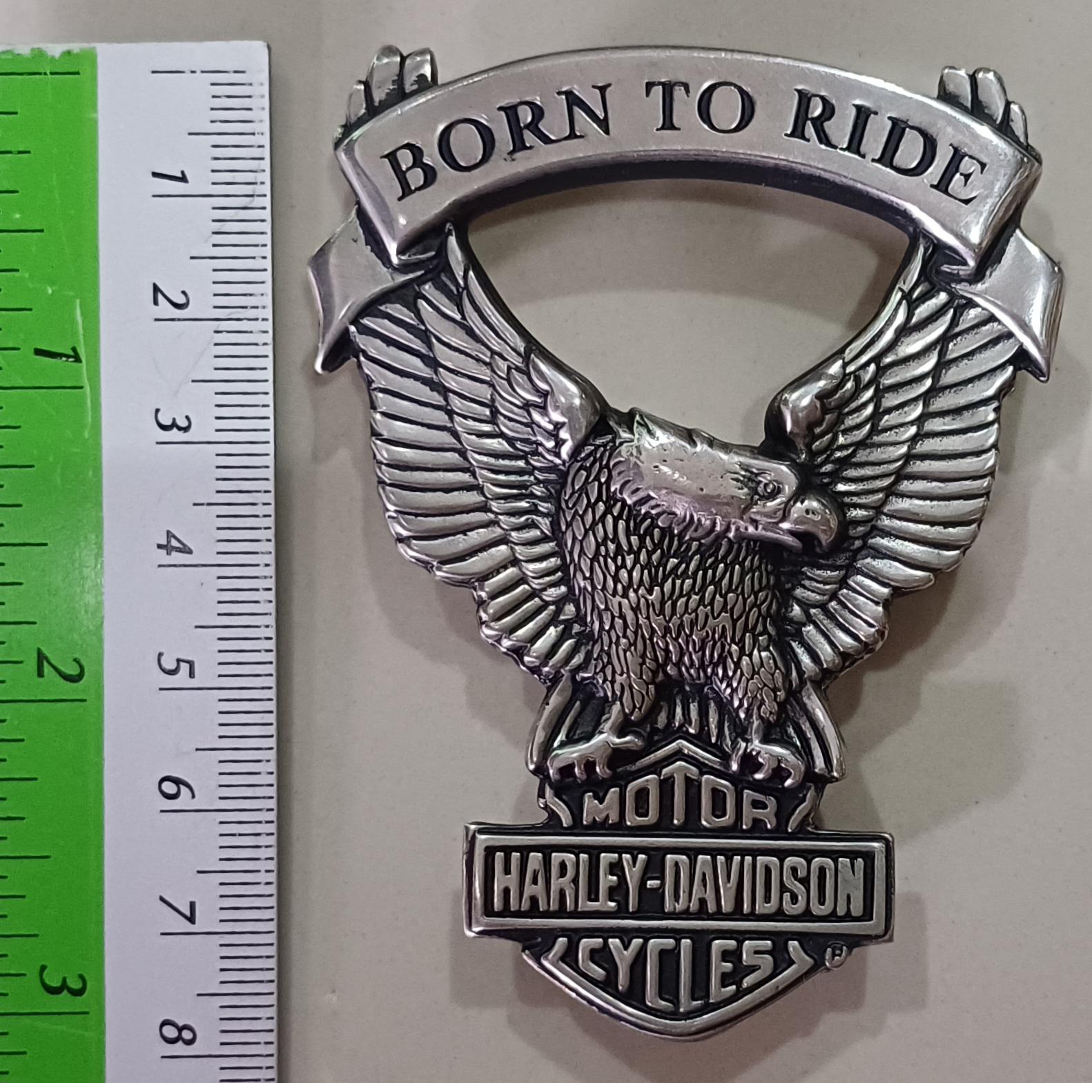 希少なモーターハーレーダビッドソンサイクル「Born to Ride