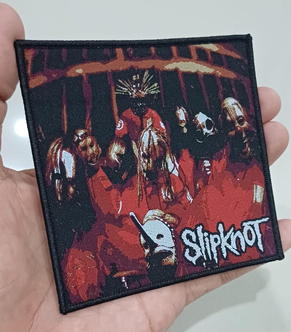 SLIPKNOT Woven Patch Nu Metal Hard Core Horror Heavy Hard Rock - Etsy
