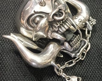 MOTORHEAD - Warpig - Boucle, cadavres d'animaux rares vintage, fabriqué en Angleterre