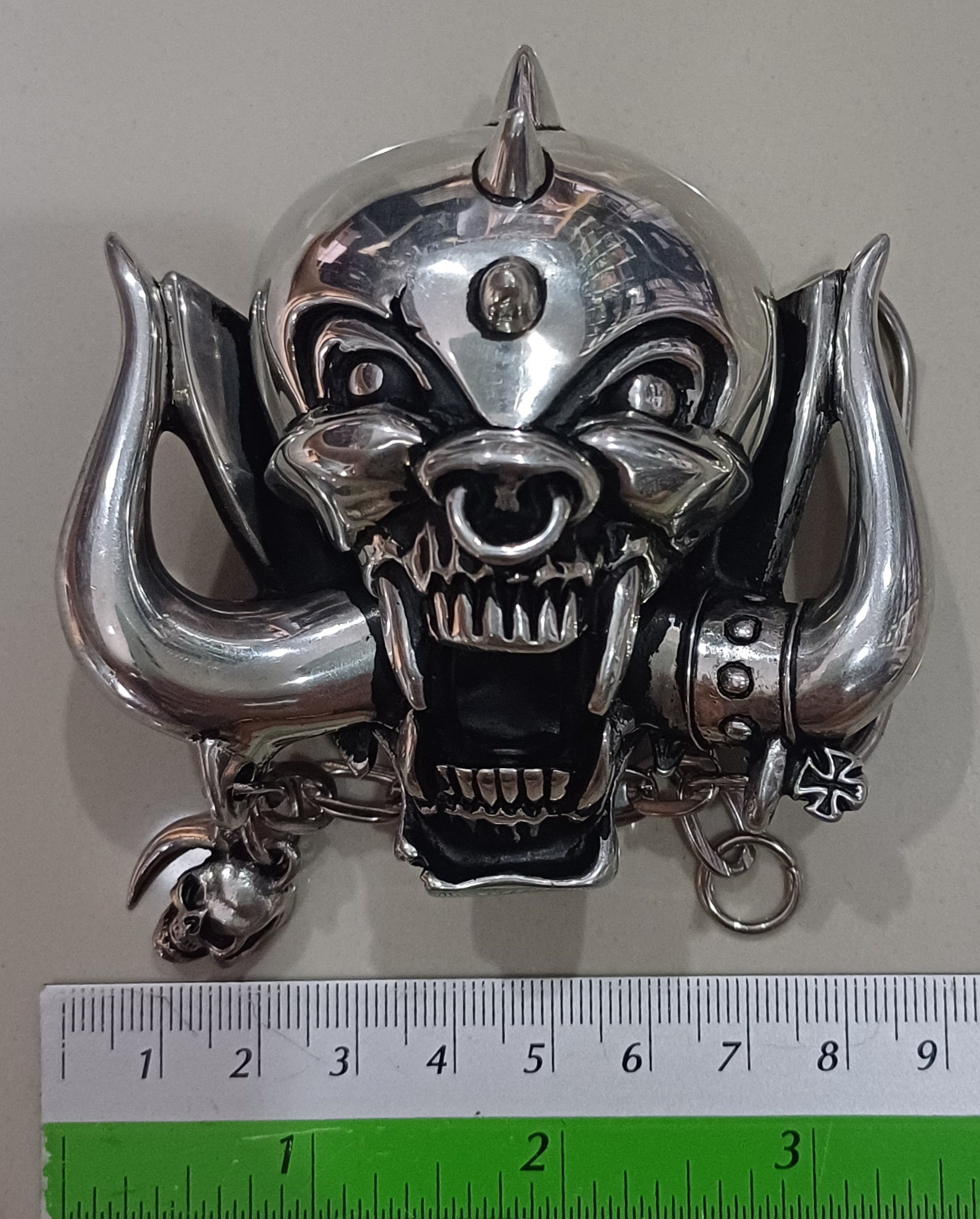 Vintage MOTORHEAD Warpig Buckle, 1991 Dead Stock, Made in England