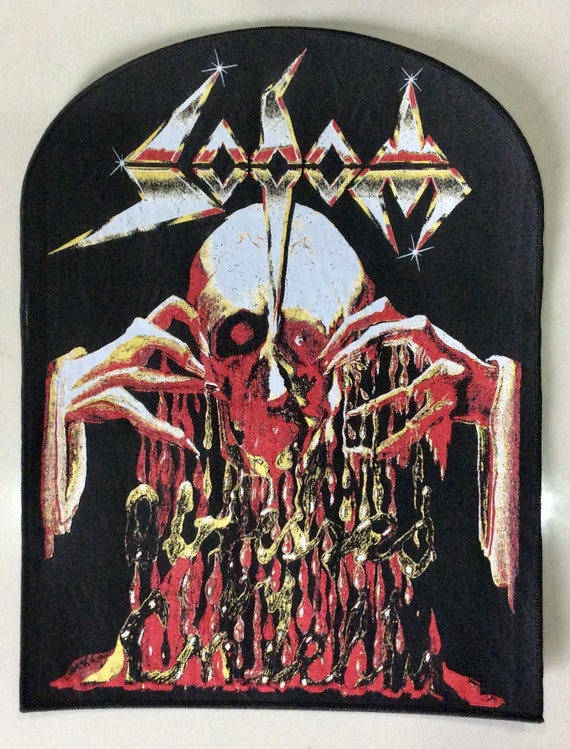 SODOM “obsessed by Cruelty” Woven Backpatch Speed Thrash Metal