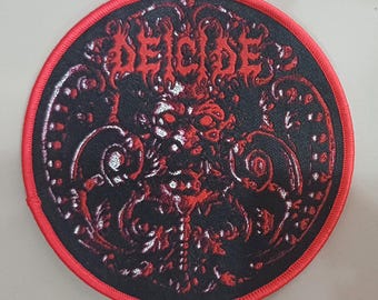 DEICIDE s/t Woven Patch classico death metal brutale grind horror