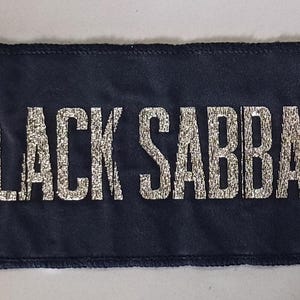 Vintage Black Sabbath Back Patch - Etsy Vintage Black Sabbath Back Patch - Etsy