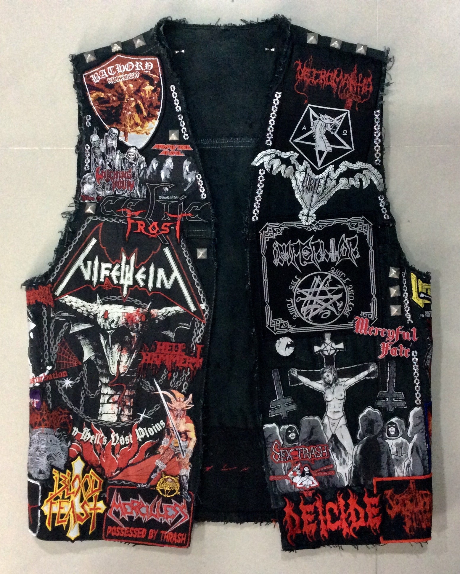 Metal band vest - campestre.al.gov.br