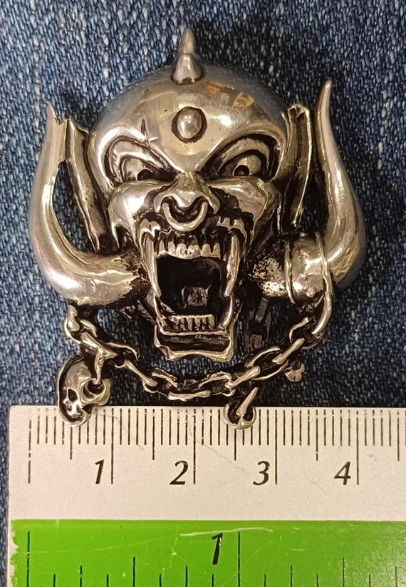 Vintage 1990 MOTORHEAD Pin: Official Metal Badge, Hard Rock - Etsy