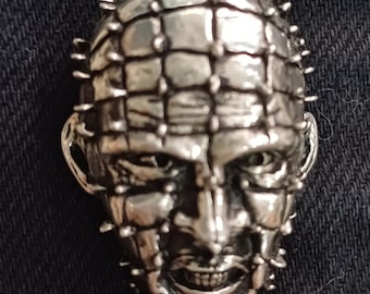 Rare HELLRAISER original vintage metal Pin dead stock badge official copyright 1994 shock horror movie punk