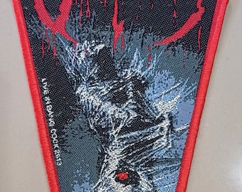 OBITUARY “tour 2013” woven official patch dead stock, limited death metal