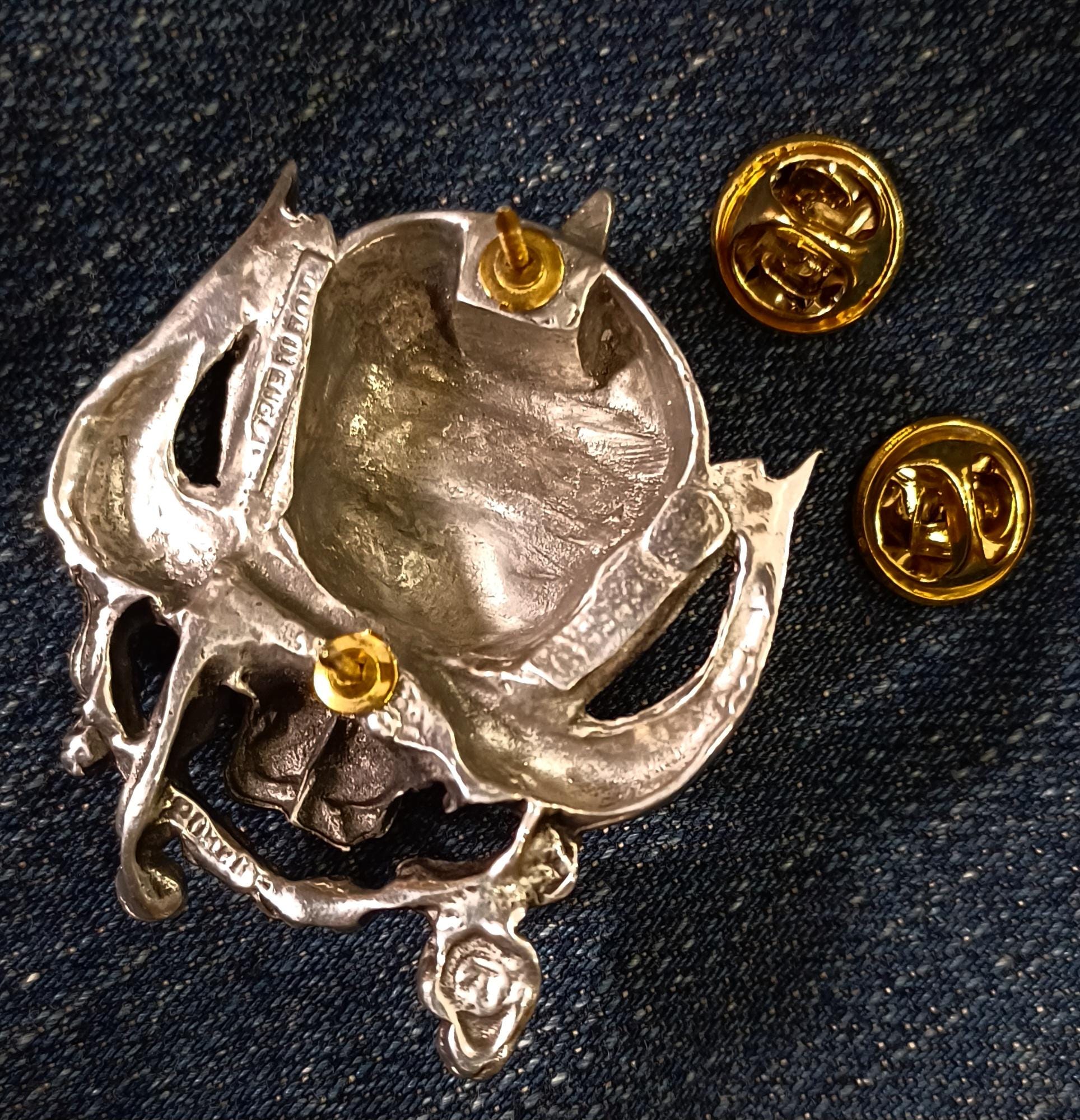 Vintage 1990 MOTORHEAD Pin: Official Metal Badge, Hard Rock - Etsy