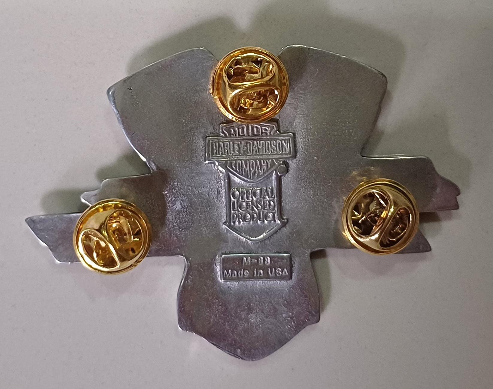 ヴィンテージ 90年代 ハーレーダビッドソン メタルピン - デッド