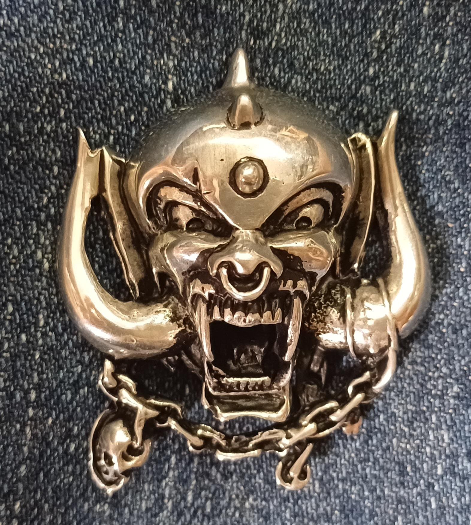 Motorhead buckle - Etsy 日本