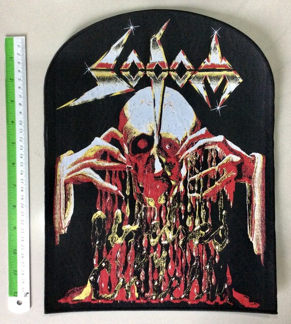 SODOM “obsessed by Cruelty” Woven Backpatch Speed Thrash Metal