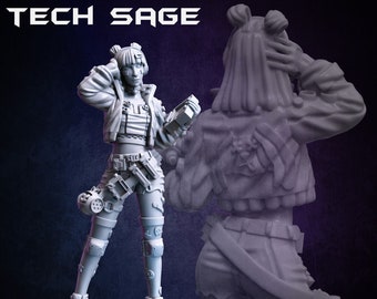 Kimiko - Tech Sage (by Print Minis)