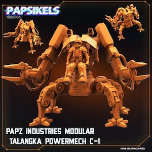 Papz Industries Modular Talangka Powermech C-1 (sculpted by Papsikels)