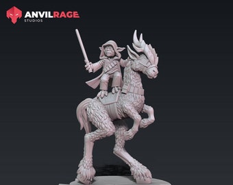 Grand Master on Stag (Sculpted by Anvilrage Studios)