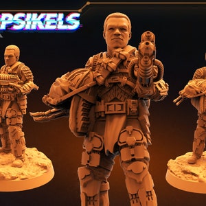 Lost Former Army Soldier Revealed - Predators Fan Art (sculpted by Papsikels)