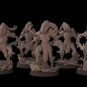 Aeterni Primeval Eviscerators - set of 5 (Sculpted by Fantasy Cult Miniatures)