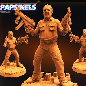 Drug Cartel Enforcer - Predators Fan Art (gebeeldhouwd door Papsikels)