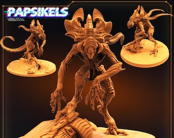 Xenomorph Gigerian Usurper King (sculpted by Papsikels)