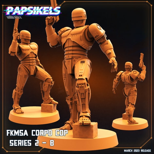 FKSMA Corpo Cop Series 2 B (sculpted by Papsikels)