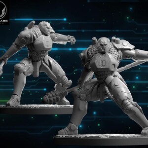Rayvis - Fan Art (40 mm miniatura - wyrzeźbiona przez Warblade Studios)
