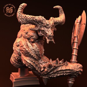 Balor Büste - Hallowed Be Thy Evil (von Flesh of Gods miniatures)