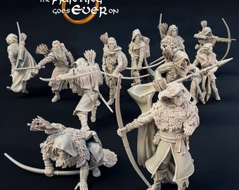 Watcher of Mona’Firth - Warband of 11 (sculpted by Print Goes Ever On)