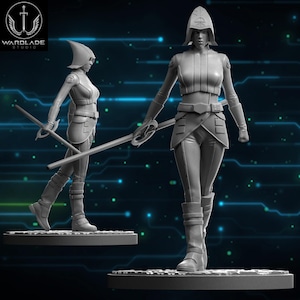 Seventh Sister - Fan Art (40mm miniature - sculpted by Warblade Studios)