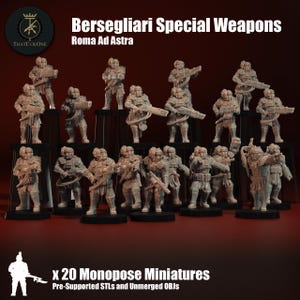 Roman Bersaglieri Special Weapons (20) (sculpted by That Evil One)