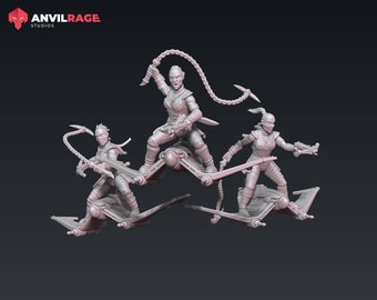 Bloodwing Witches - set of 3 (Sculpted by Anvilrage Studios)