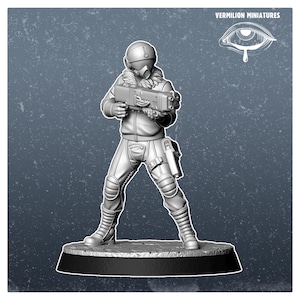 Pilot 2 - Steel Rising 2 (1 miniature) (Sculpted by Vermillion Miniatures)