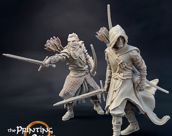 Watcher of Mona’Firth - Swordsmen (sculpted by Print Goes Ever On)