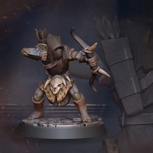 Goblin Archer (The Mines - Flames of War Kickstarter)