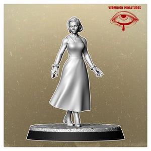Lady 1 - Wasteland Casino (Sculpted by Vermillion Miniatures)
