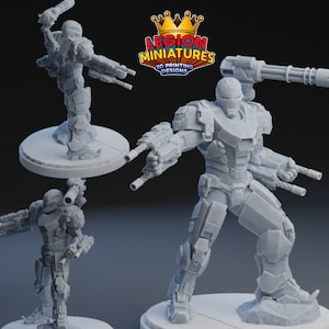 Warmachine Fan Art 40mm Miniature (Sculpted by Legion Miniatures)  (Crisis Protocol Proxy/Alternative)
