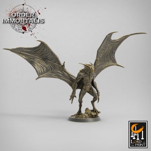 Flying Vampire (Standing) - (Sculpted by Rescale Miniatures)