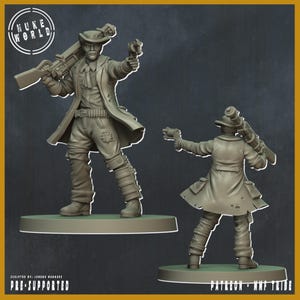 Shield of the People - Male 01 - Nukeworld (Sculpted by Jandro Miniatures)