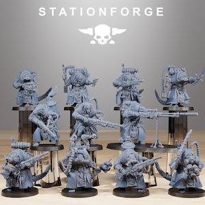 Raticus Grunts (11) (sculpté par Stationforge)