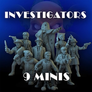 Lovecraftian Investigators (Call of Cthulhu / Achtung! Cthulhu / Lovecraft)
