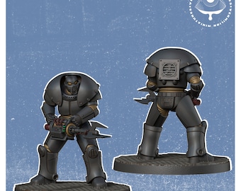 Soldier Heavy - Secret Service (Sculpted by Vermillion Miniatures)
