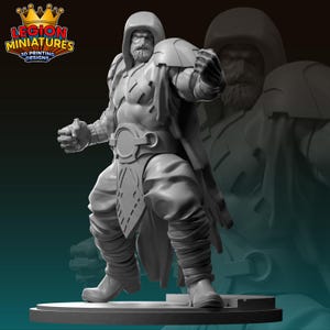 Colossus  Horseman - Fan Art 40mm Miniature (Sculpted by Legion Miniatures)  (Crisis Protocol Proxy/Alternative)