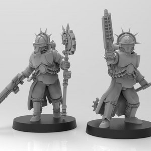 Lunar Auxilia Dark Adepts (2) (sculpted by That Evil One)