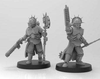 Lunar Auxilia Dark Adepts (2) (sculpted by That Evil One)