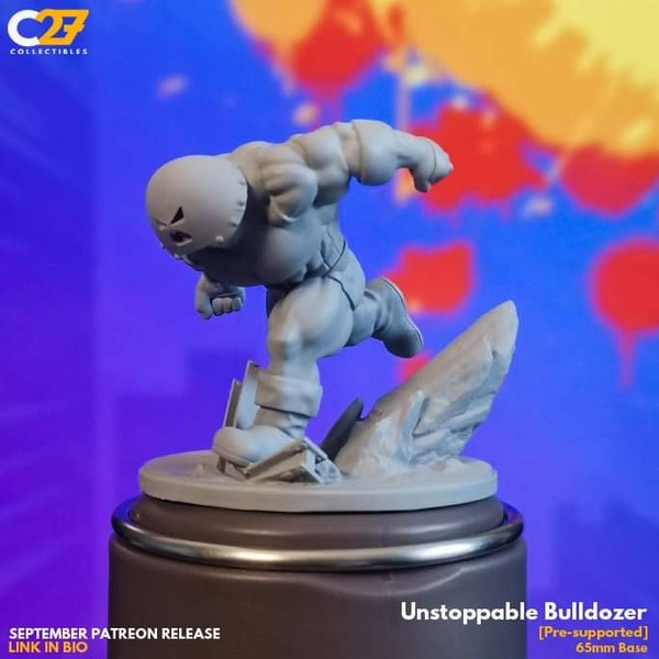 Juggernaut / Unstoppable Bulldozer 40mm miniature (sculpted by C27 collectibles) (Crisis Protocol Proxy/Alternative)