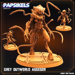 Grey Outworld Assessor - Independence Day Fan Art (sculpted by Papsikels)