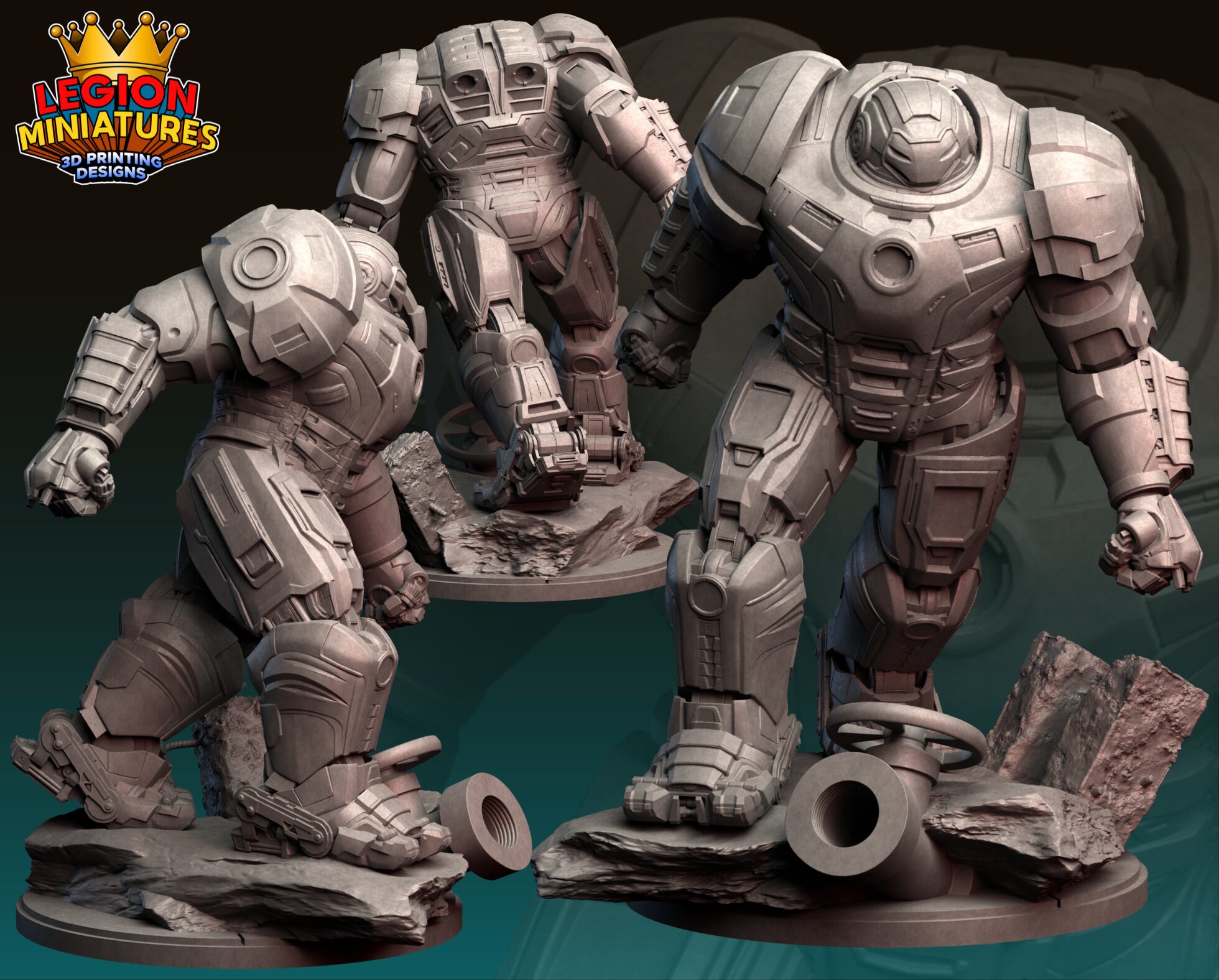 Lego Marvel Avengers Iron Man War Machine Hulkbuster Armor Mk44