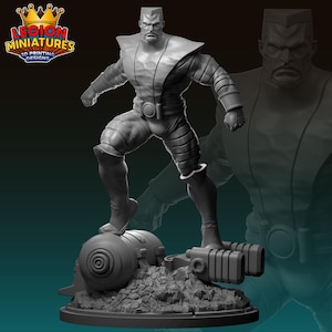 Colossus - Fan Art 40mm Miniature (Sculpted by Legion Miniatures)  (Crisis Protocol Proxy/Alternative)