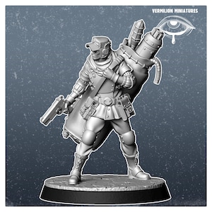 Squire 2 - Steel Rising 2 (1 miniature) (Sculpted by Vermillion Miniatures)