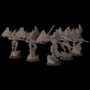 Aeterni Sky Fighters - set of 5 (Sculpted by Fantasy Cult Miniatures)