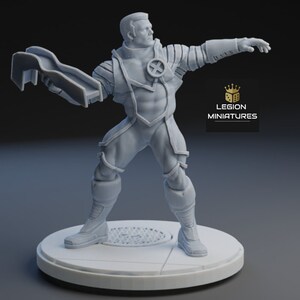 Colossus Fan-Art 40mm Miniature (Sculpted by Legion Miniatures)  (Crisis Protocol Proxy/Alternative)